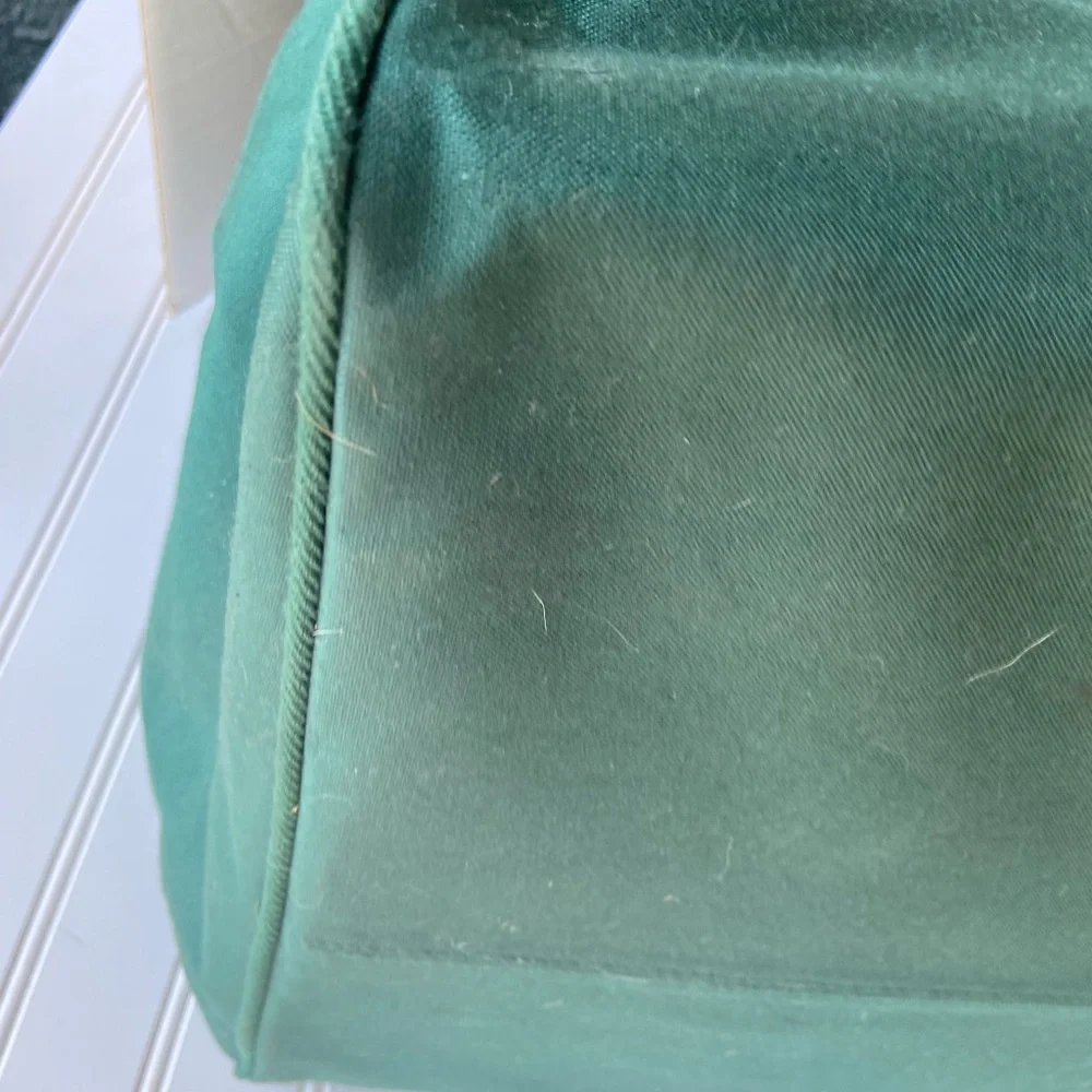 Vintage POLO Ralph Lauren Green Canvas Travel Bag